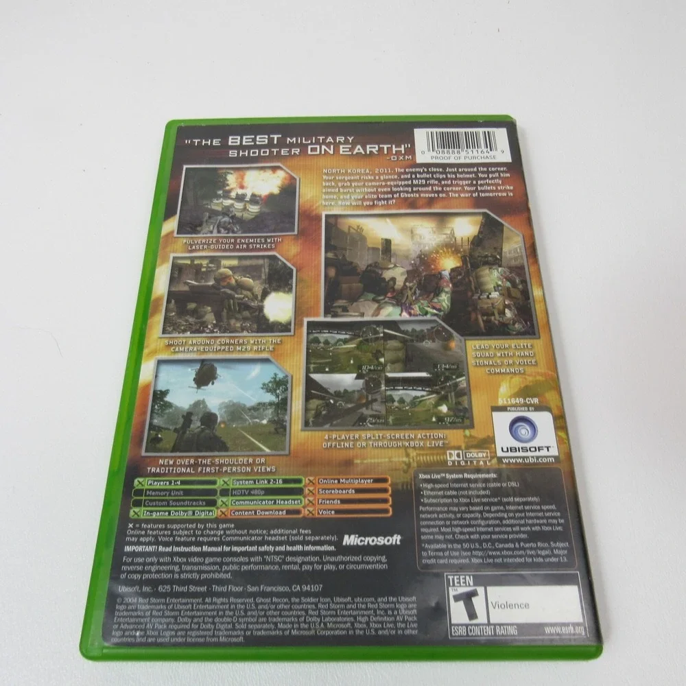Tom Clancy's Ghost Recon‎ 2 (Microsoft Xbox, 2004)